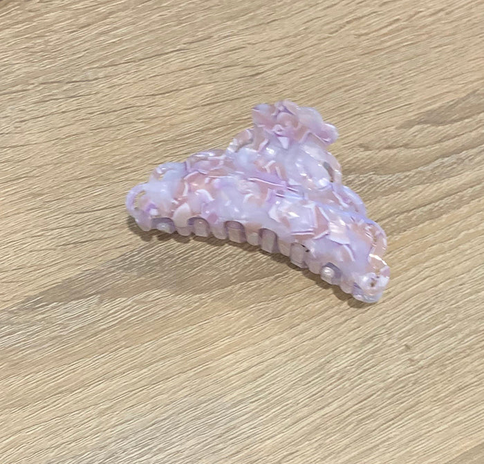 Pink Shimmer Claw Clip