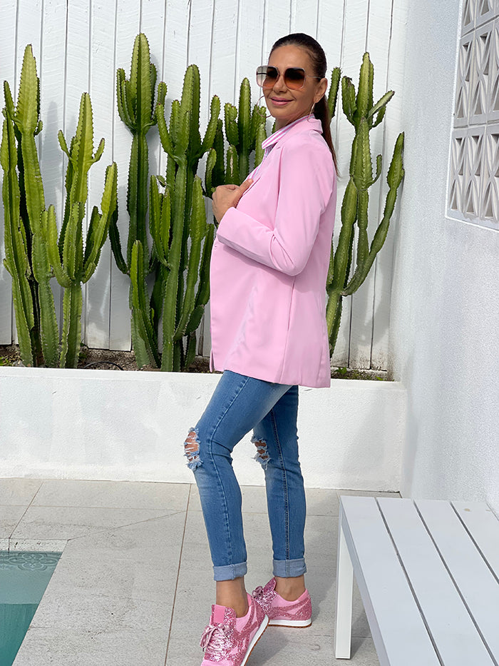 Pastel Pink Blazer