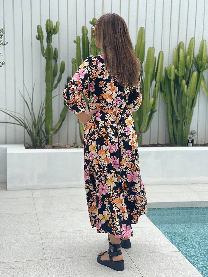 Mira Floral Maxi Dress
