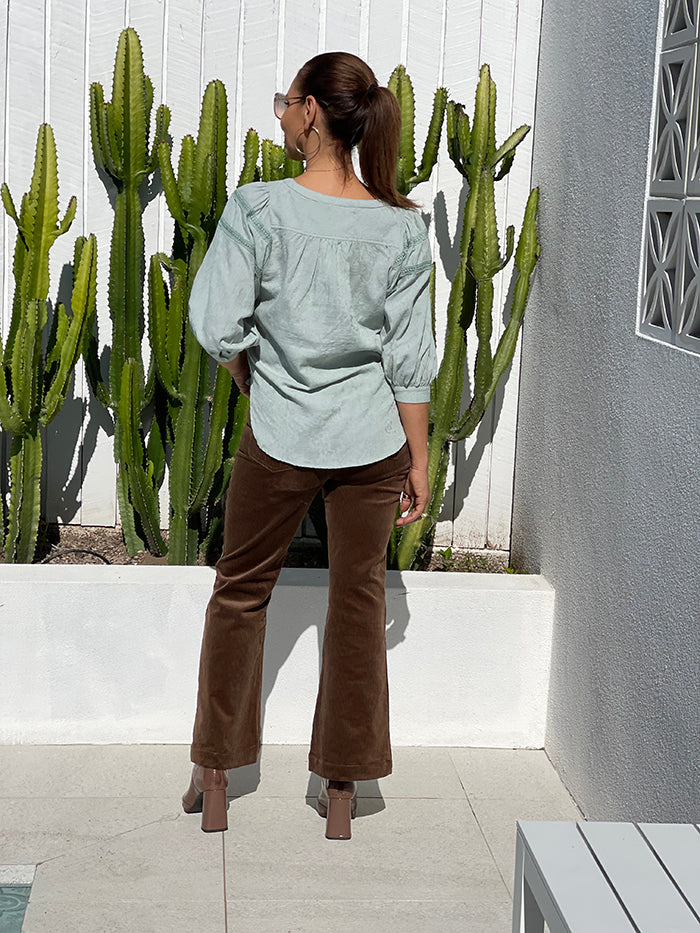 Camii Top - Sage