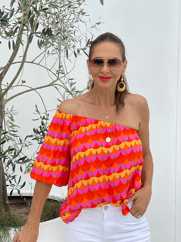 Twiggy One Shoulder Top