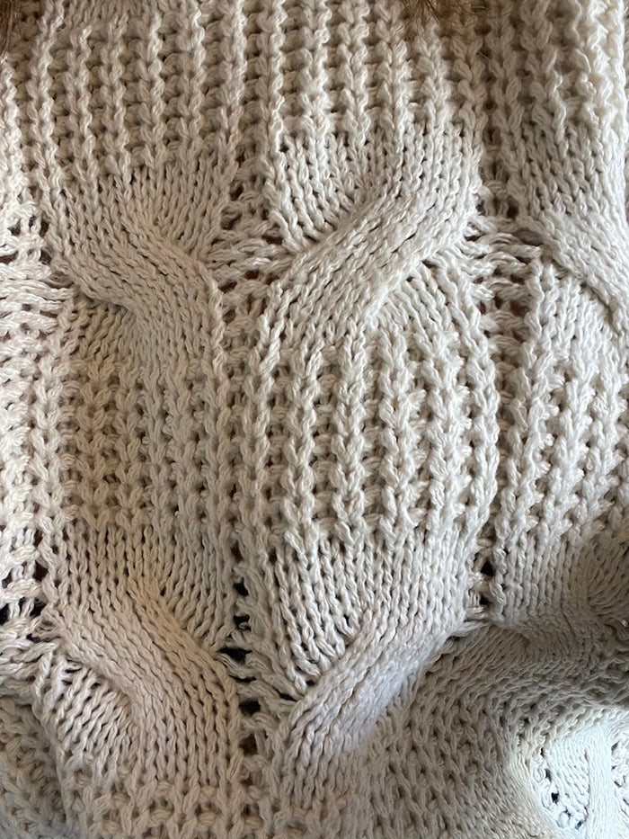 Cream Cable Knit