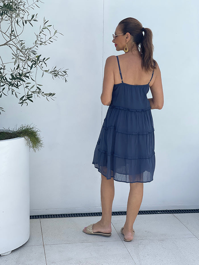 Havana Dress - Navy