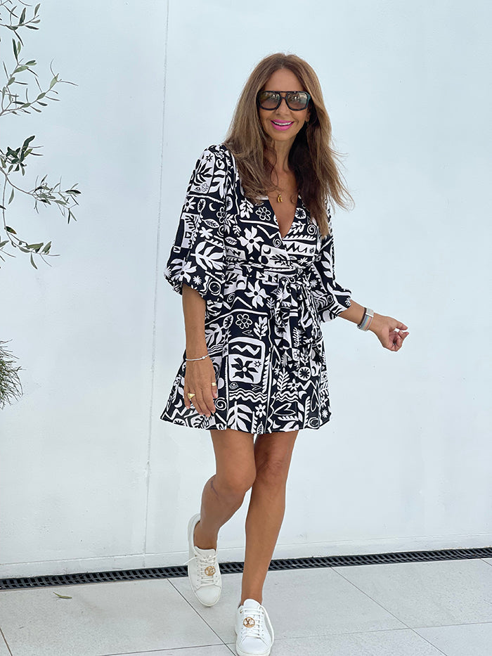 Seri Print Mini Dress