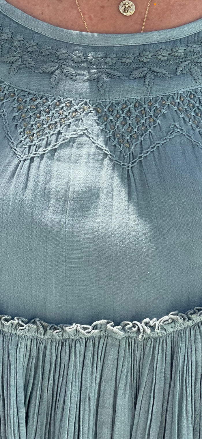 Raja Dress - Abyss Blue