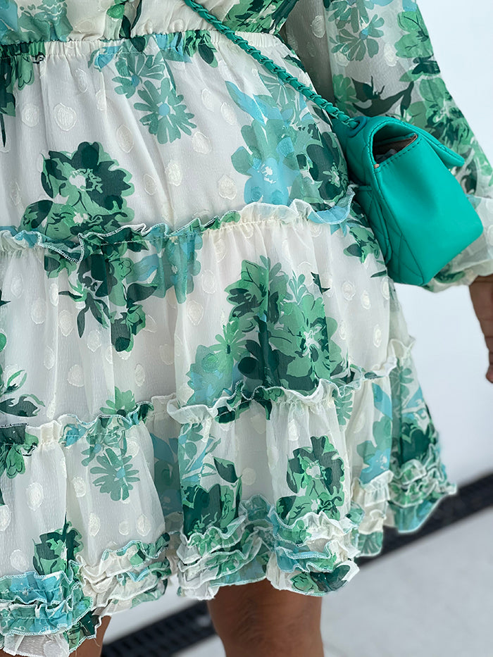 Maeve Floral Mini Dress