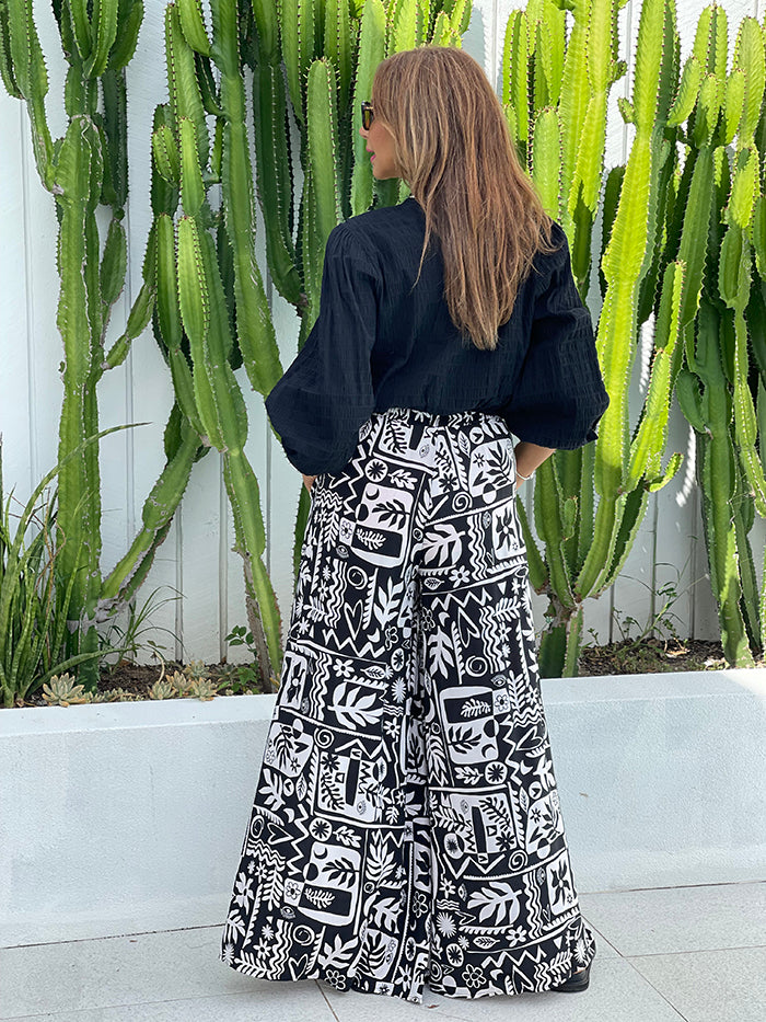 Seri Print Wide Leg Culottes