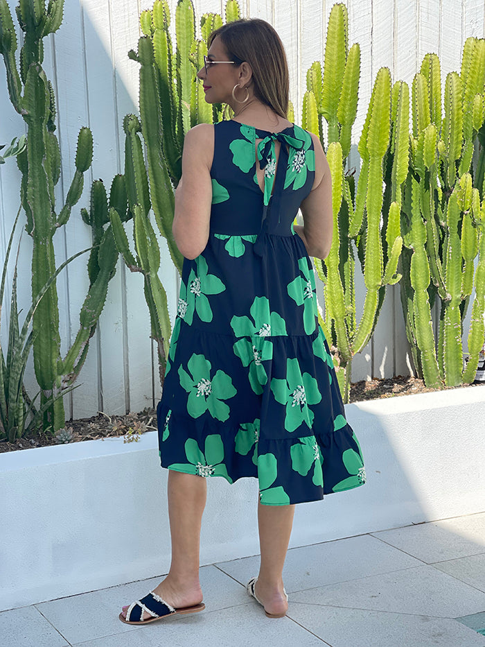 Wildflower Tiered Midi Dress