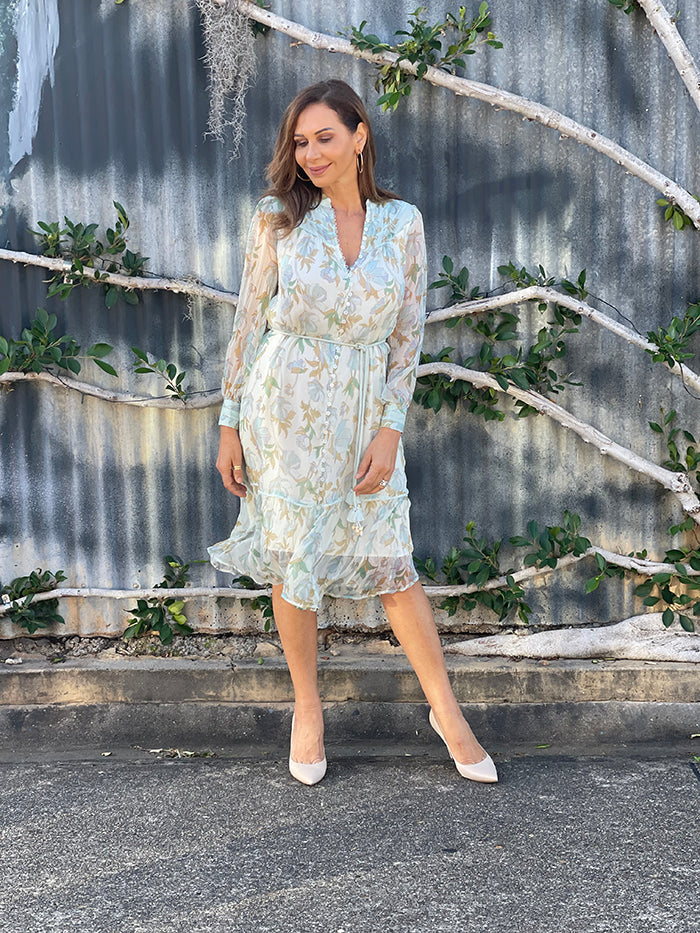 Charlene Silk Dress