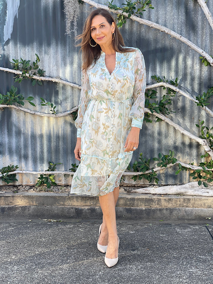 Charlene Silk Dress