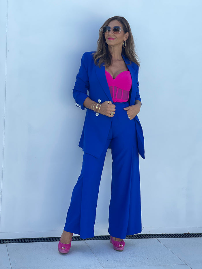 Stella Pants - Electric Blue