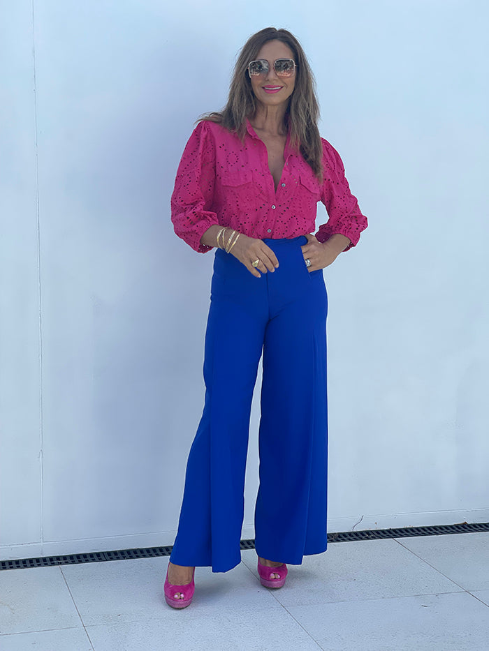 Stella Pants - Electric Blue