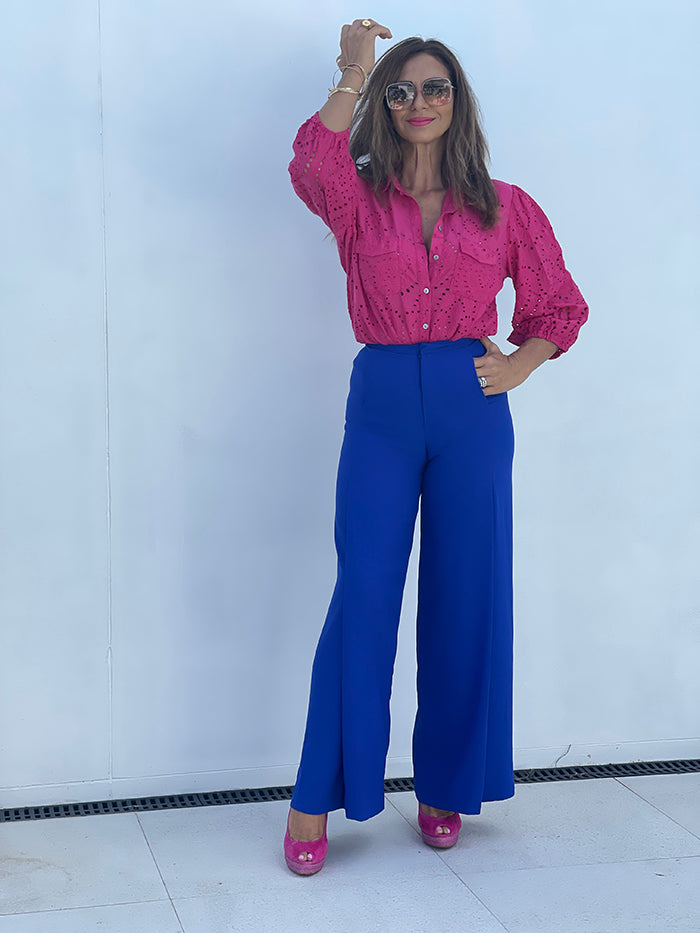 Stella Pants - Electric Blue