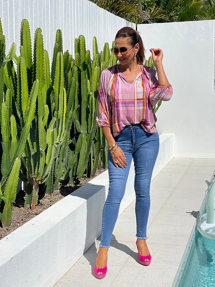 Mid Blue Skinny Jeans