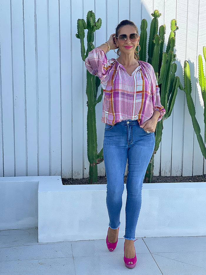 Mid Blue Skinny Jeans