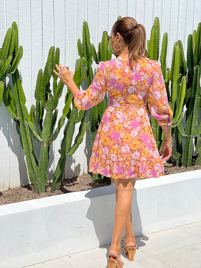 Annalise Dress - Retro Floral