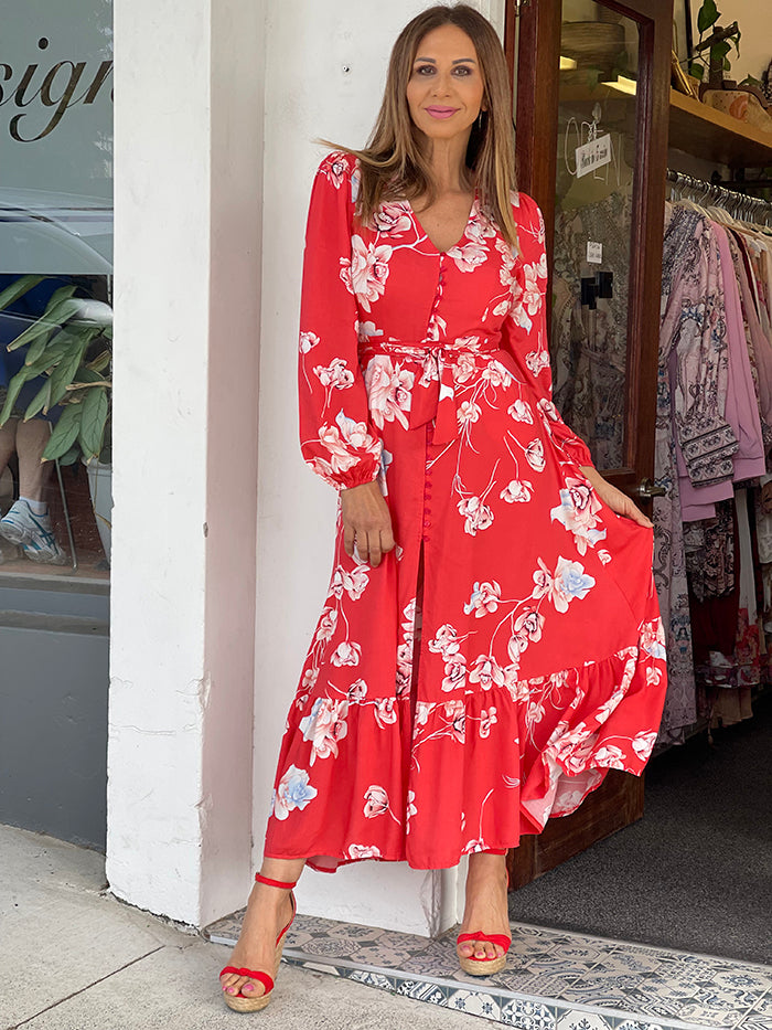 Priscilla Print Pippie Dress