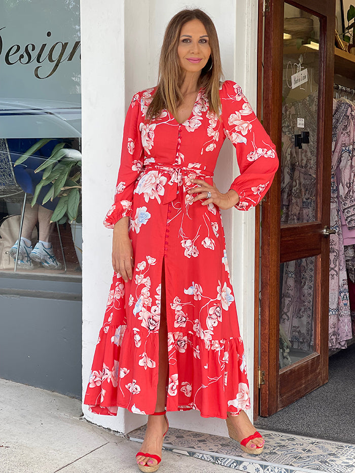 Priscilla Print Pippie Dress