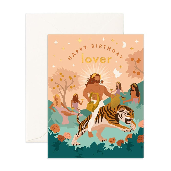 Birthday Lover Apollo Greeting Card