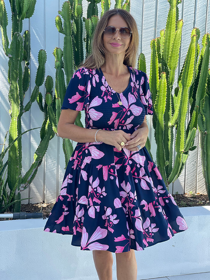 Annika Tiered Floral Dress