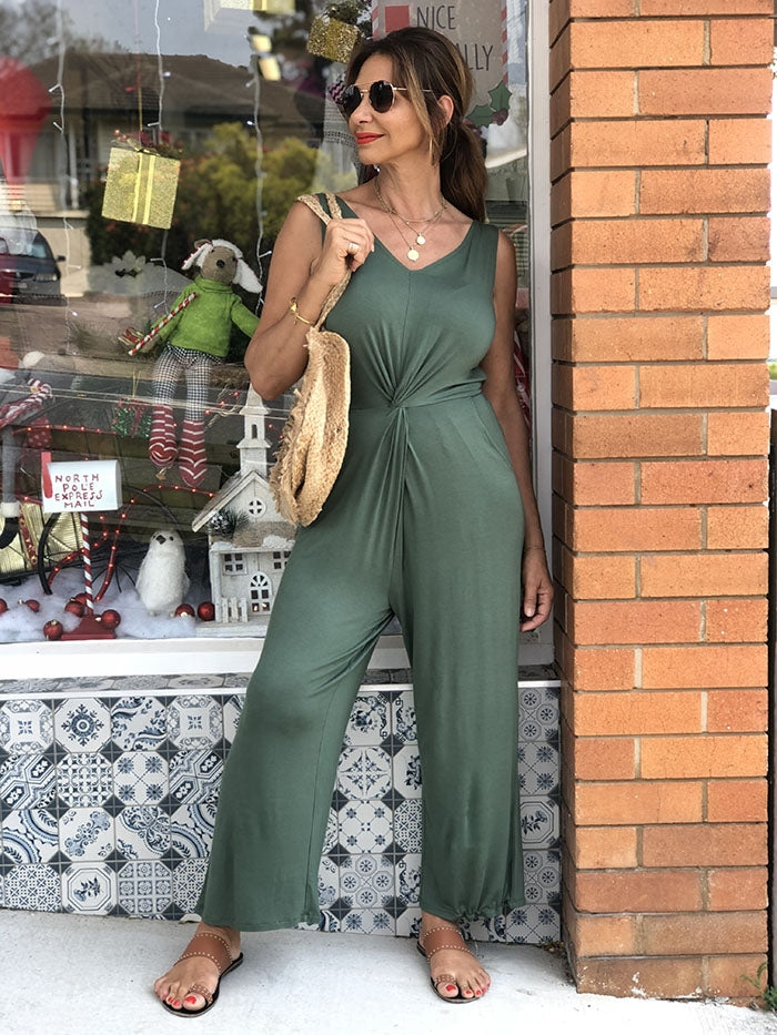 Kavala Jumpsuit - Olive