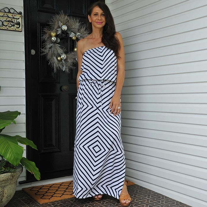 Sienna Chevron Maxi