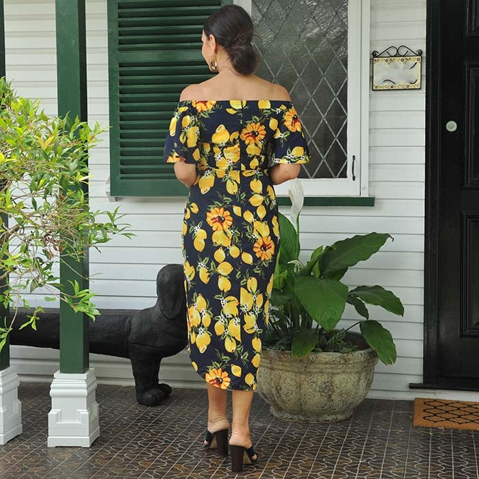 Lemon for days dress