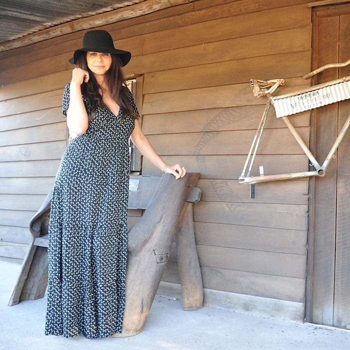 Bella Maxi Dress - Black