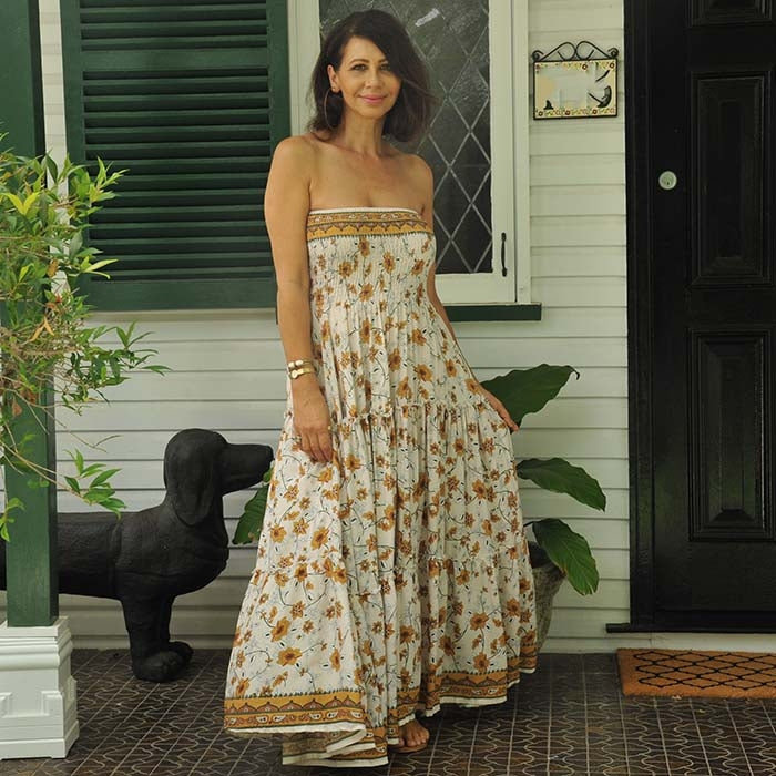 Luna Print Salsa Dress