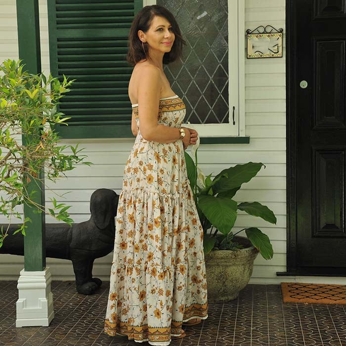 Luna Print Salsa Dress