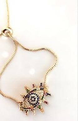 Evil Eye Bracelet - Rainbow