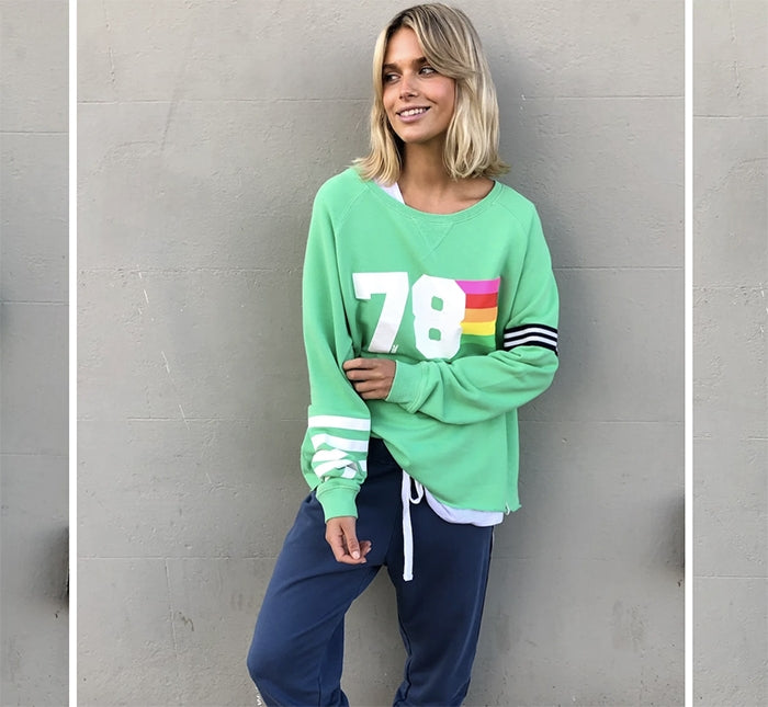 Retro Sweat - Green