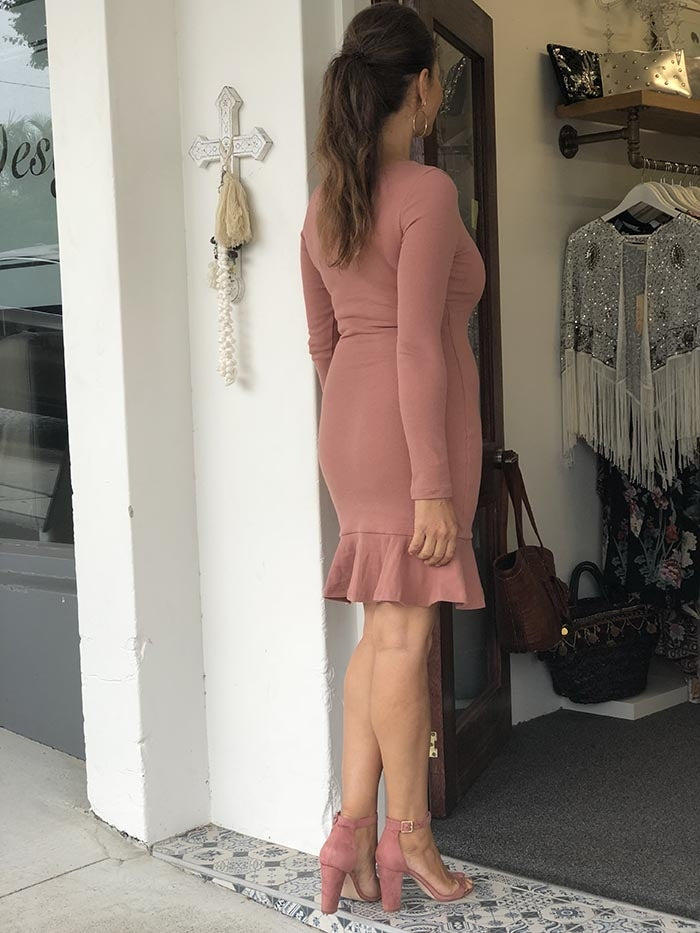 Blushed Basic Dress