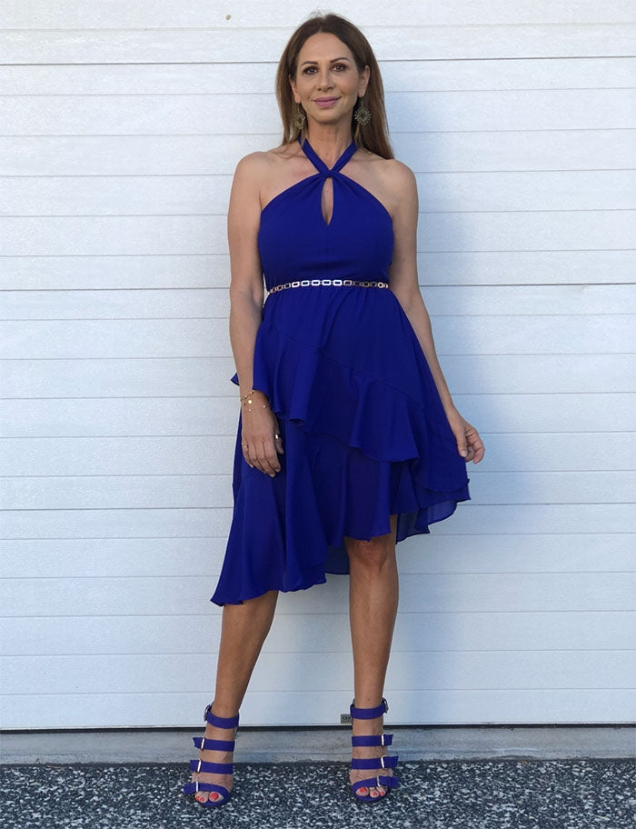 Pippa Dress - Cobalt Blue