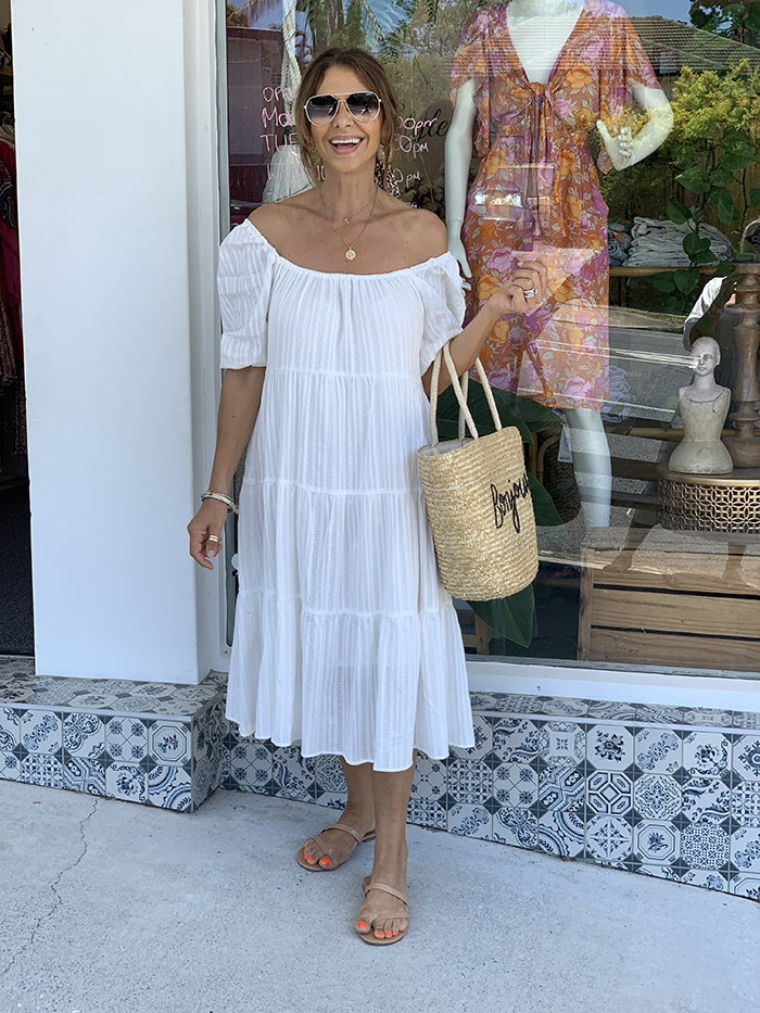 Olissa Dress - White