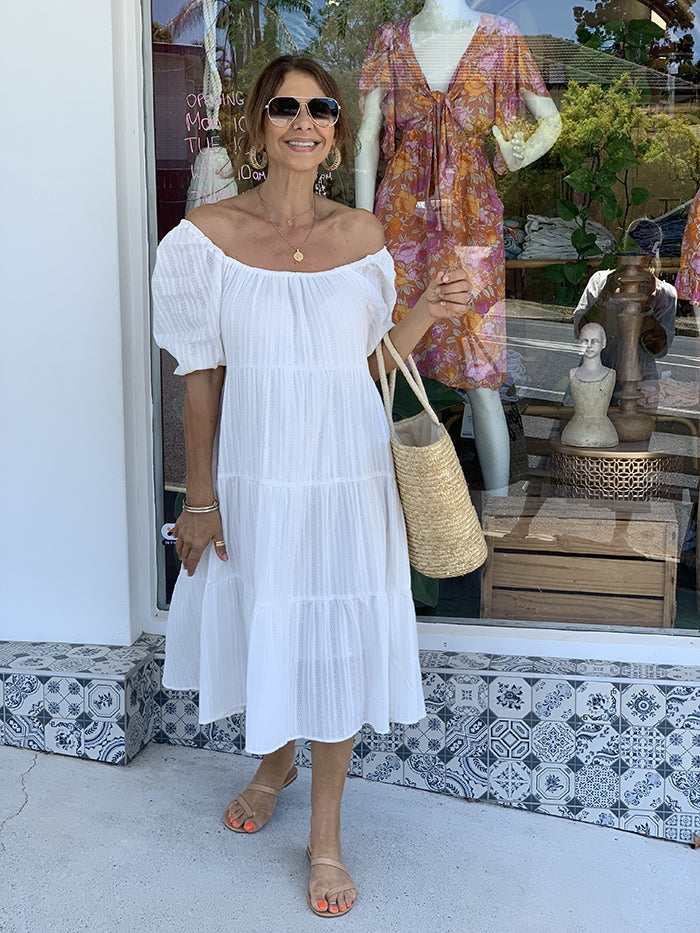 Olissa Dress - White