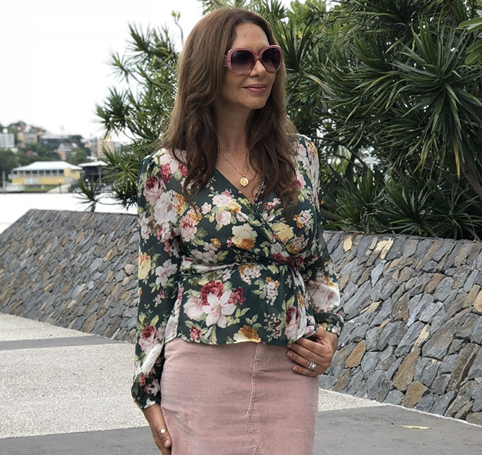 Dynasty Top - Floral