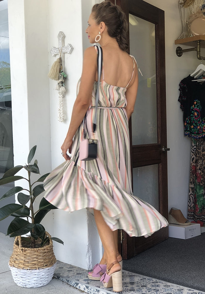 Maia Dress - Stripe