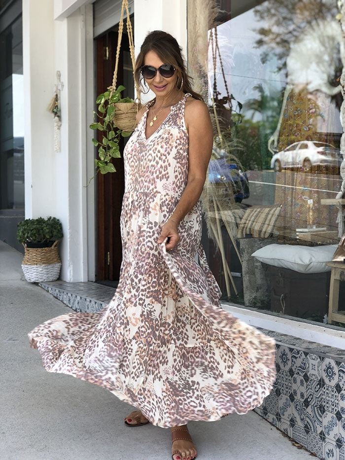 Koa Maxi Dress - Leaoprd