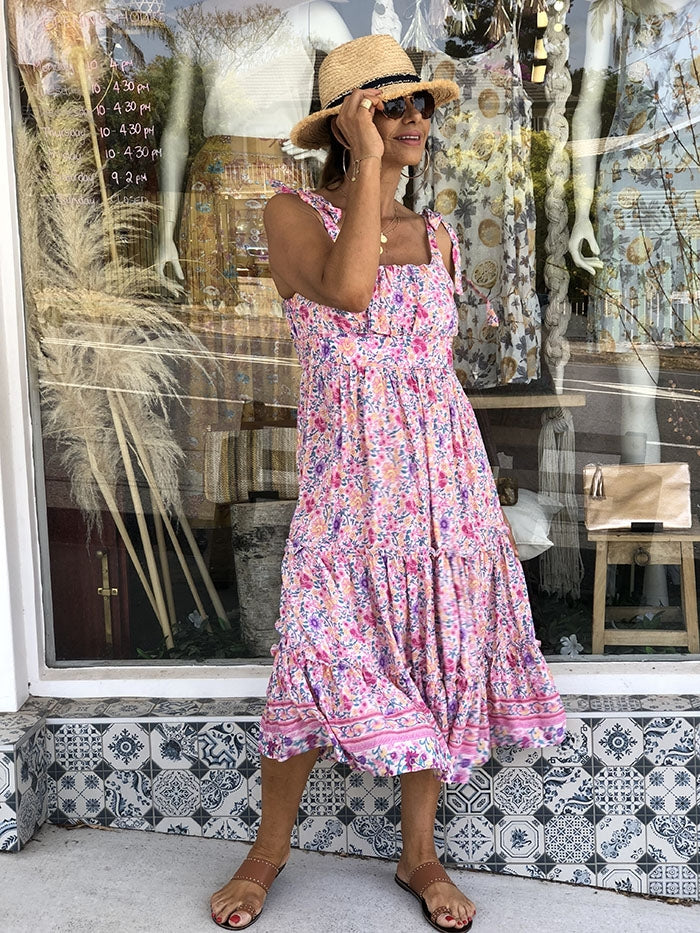 Majorie Dress - Pink