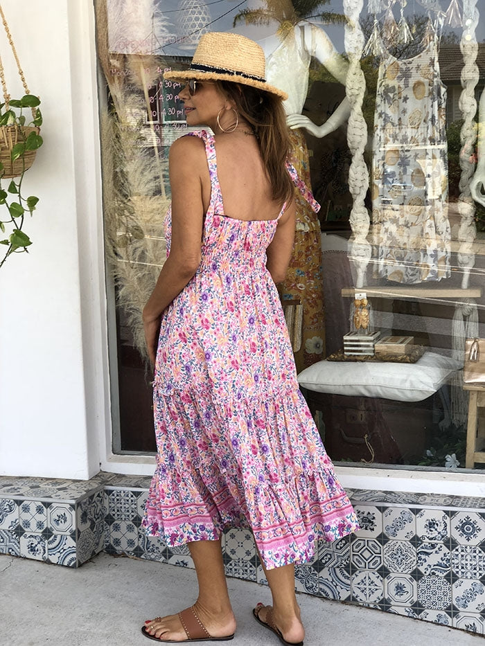 Majorie Dress - Pink