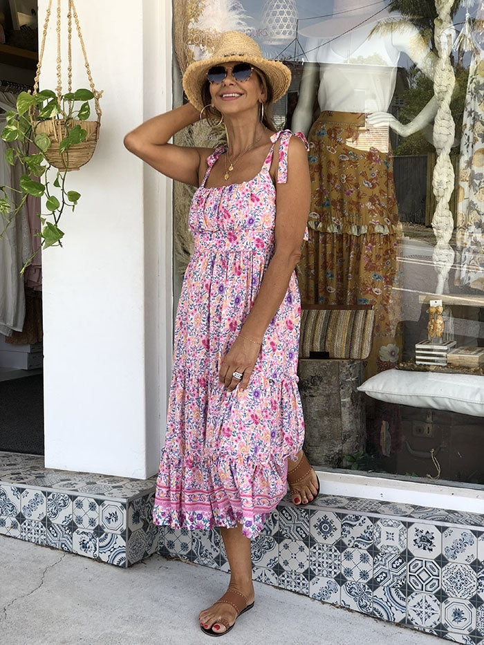 Majorie Dress - Pink