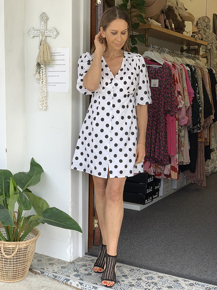 Freja Spot Dress