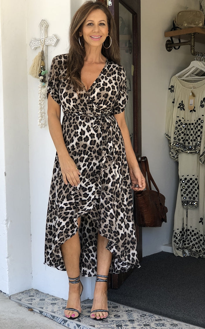 Into the Wild Wrap Dress