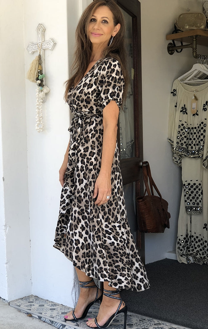 Into the Wild Wrap Dress