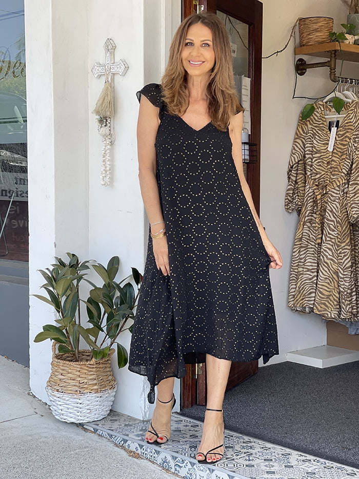 Eden Maxi Dress - Ebony