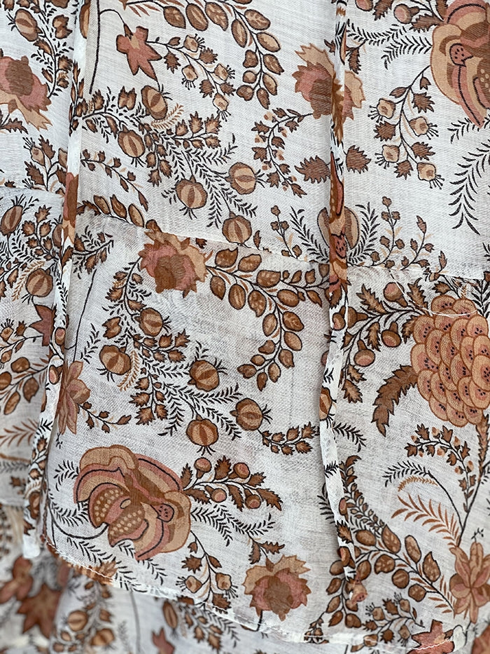 Nadia Sheer Print Dress