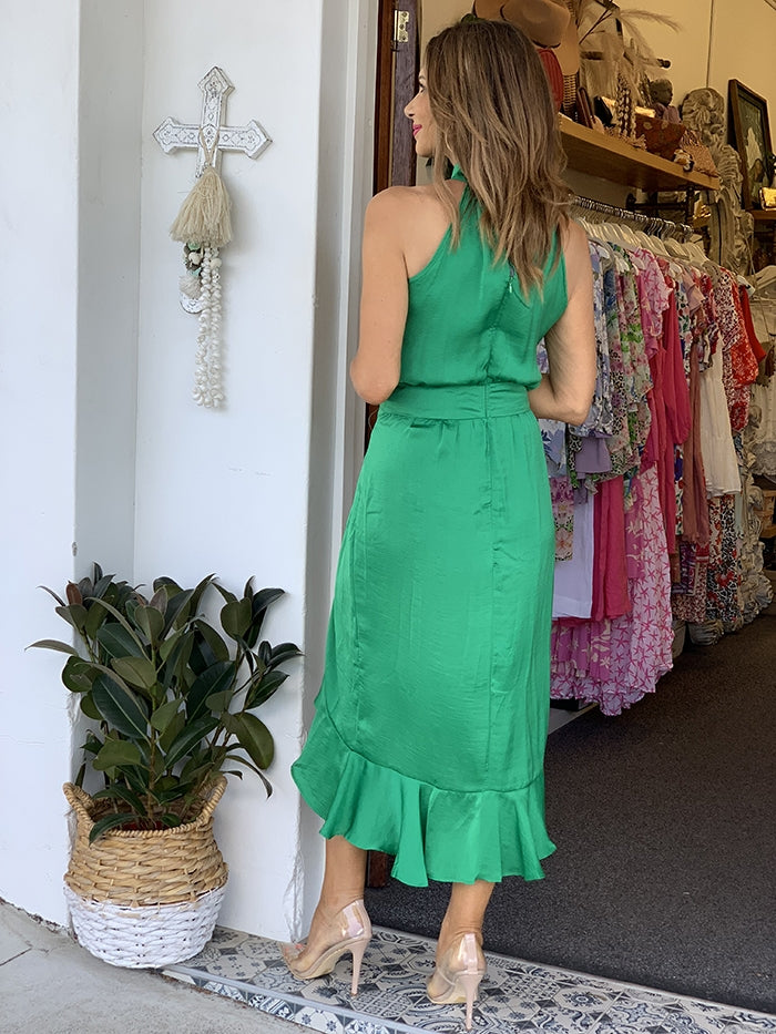 Eilish Dress - Green