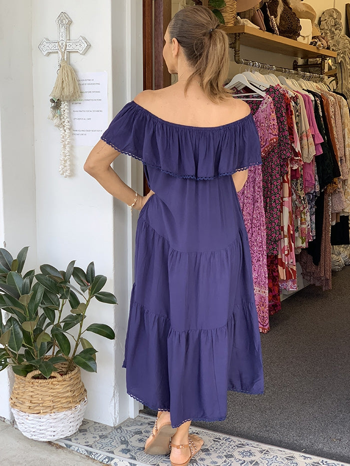 Kamirina Dress - Navy