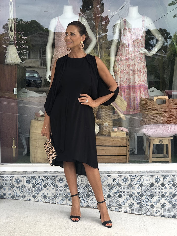 Marrakesh Cowl Back Dress